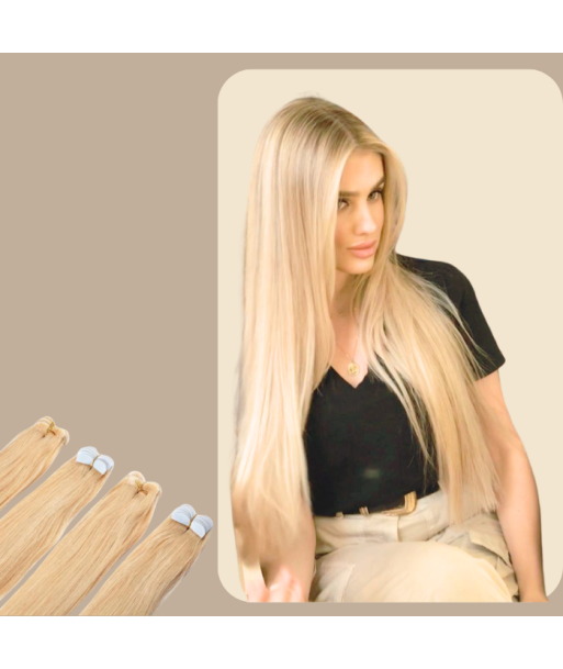 Extensiones adhesivas rígidas rubias prix