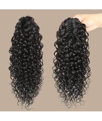 Coleta Castaño Oscuro Natural Clip Cabello Remy Ondas al Agua 2 - 3 jours ouvrés.