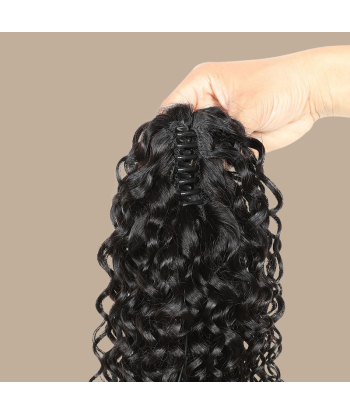 Coleta Castaño Oscuro Natural Clip Cabello Remy Ondas al Agua 2 - 3 jours ouvrés.