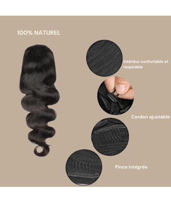 Coleta Castaño Oscuro A Cordon Cabello Remy Body Wave Venez acheter