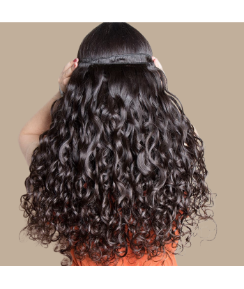 Tissage Cheveux Vierge Cabello Humano Water Wave 7A Brun Foncé 1B 100 Gr Toutes les collections ici