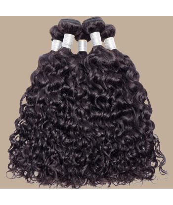 Tissage Cheveux Vierge Cabello Humano Water Wave 7A Brun Foncé 1B 100 Gr Toutes les collections ici