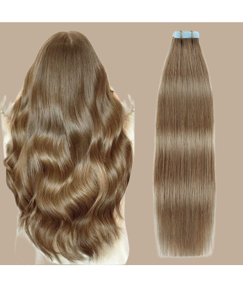 Extensiones adhesivas / cintas lisas Premium Russian Hair 10 Découvrez la collection