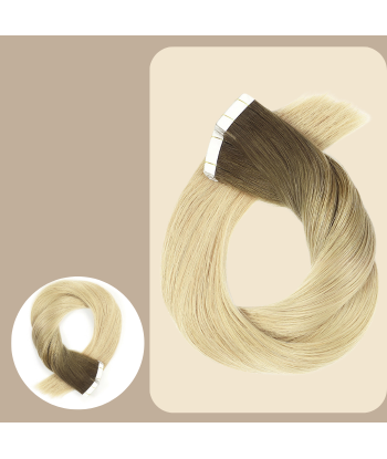 Extensiones Adhesivas / tapes lisos Premium Russian Hair T10/20 le des métaux précieux