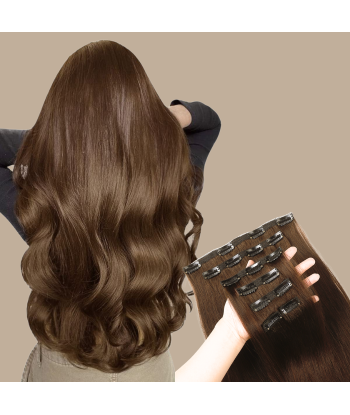 Extensión a Clips Premium Russian Hair de pas cher