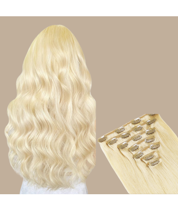 Extensión a Clips Premium Russian Hair de pas cher