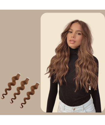 Extensões adesivas Wavy Hazelnut ou a consommer sur place