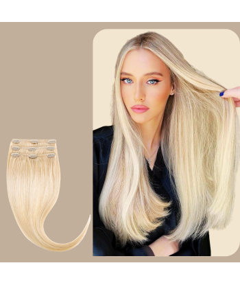 Extensions Clips Raides Blond Platine shop