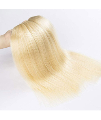 Cabelo Humano Liso 7A Louro Platine 613 100 Gr Par le système avancé 