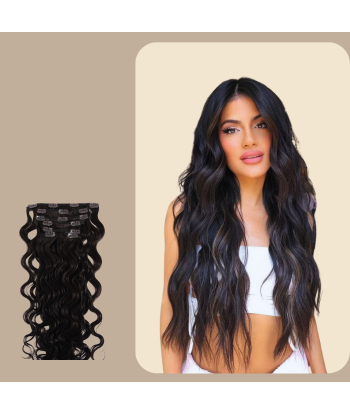 Extensions Clips Wavy Dark Brown prix