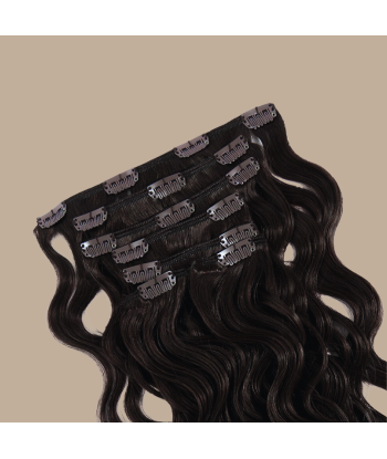 Extensions Clips Wavy Dark Brown prix