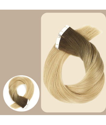 Extensioni adesive / tapes rigidi Premium Russian Hair T8/DB4 s'inspire de l'anatomie humaine