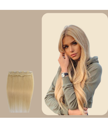 Rett blond klippforlengelse Platinum Mono Max Volume Strip livraison et retour toujours gratuits