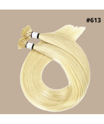 100 Keratin Extensions Rett Premium Med Flat Topp 613 Comment ça marche