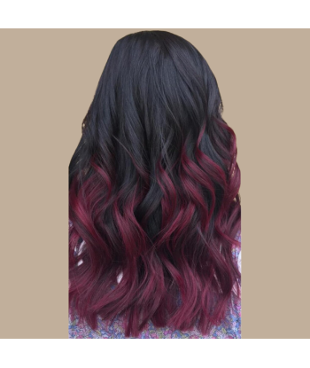 Kit Extensions à Clips Straight Ombre Brun Foncé 99J 120 gr la livraison gratuite