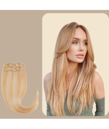 Raka Clip Extensions Midnight Blonde Platinum Par le système avancé 