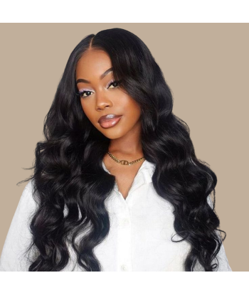 Body Wave Black 120g Clip-In Extensions Kit solde