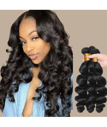 Virgin Human Hair Loose Wave 7A Mörkbrun 1B 100 Gr Vous souhaitez 