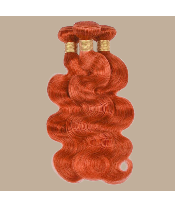 Tissage Cheveux Vierge Human Hair Body Wave 7A Ginger 350  100 Gr des créatures d'habitude