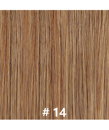 100 Keratin Extensions Rakt Premium Med Platt Spets 14 Pour