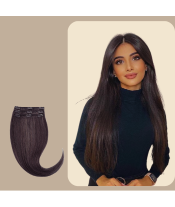 Bruine stijve Clip Extensions la chaussure