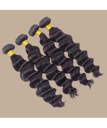 Tissage Cheveux Vierge Human Hair Los Diep 7A Brun Foncé 1B 100 Gr suggérées chez