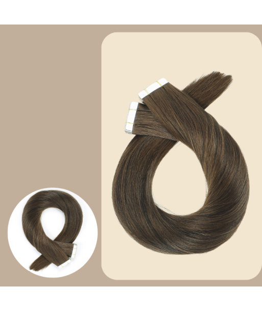 Premium Russische Hair 8 stijve plakstrips / tapes brillant des détails fins