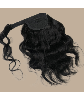 Rabo de cavalo castanho escuro Magic Ribbon Cabelo Remy Body Wave vente chaude votre 