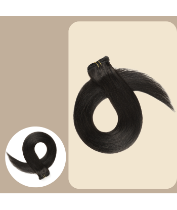 Laajennus Clips Premium Russian Hair 1B soldes