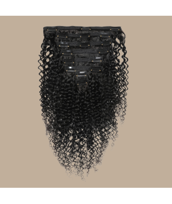 Kit di extension a clip Kinky Curly Black da 120 g pour bénéficier 