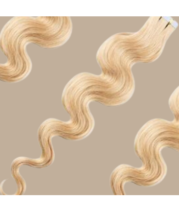 Blond platinum bølgete limforlengelser Toutes les collections ici