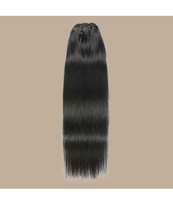 Black Straight Clip Extensions 120 Gr Véritable concentré