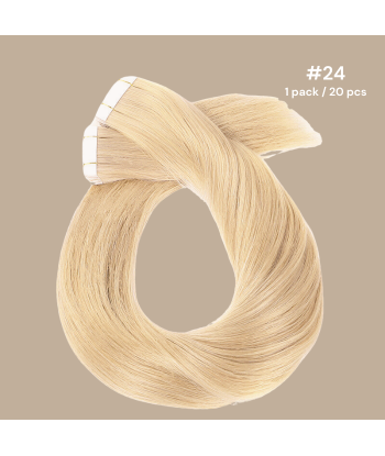 Premium Russian Hair 24 rette tape-extensions des créatures d'habitude