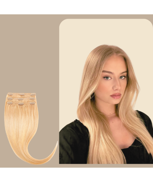 Blond Stiff Clip Extensions de la marque