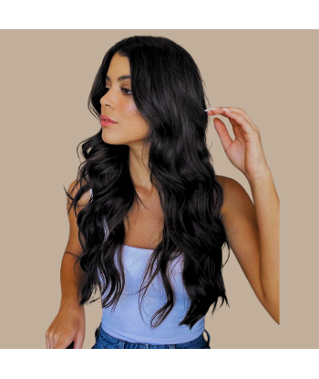 Wave Clip Extensions Svart en ligne