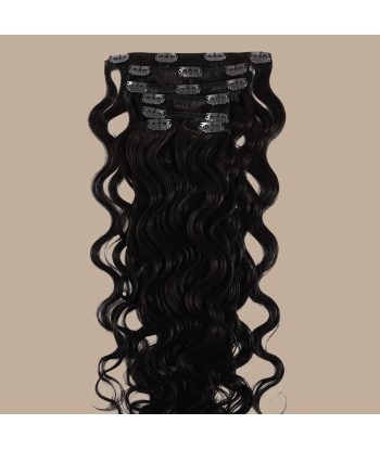 Wave Clip Extensions Svart en ligne