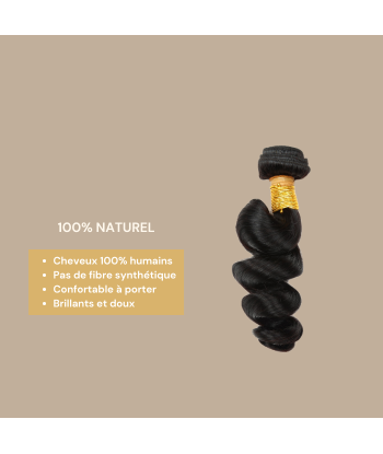 Virgin Human Hair Loose Wave 7A Mörkbrun 1B 100 Gr chez Cornerstreet bien 